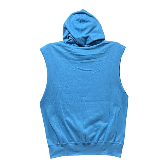 Champion - Men's Sleeveless Hoodie - Light Blue - Small - Picture 4 of 16